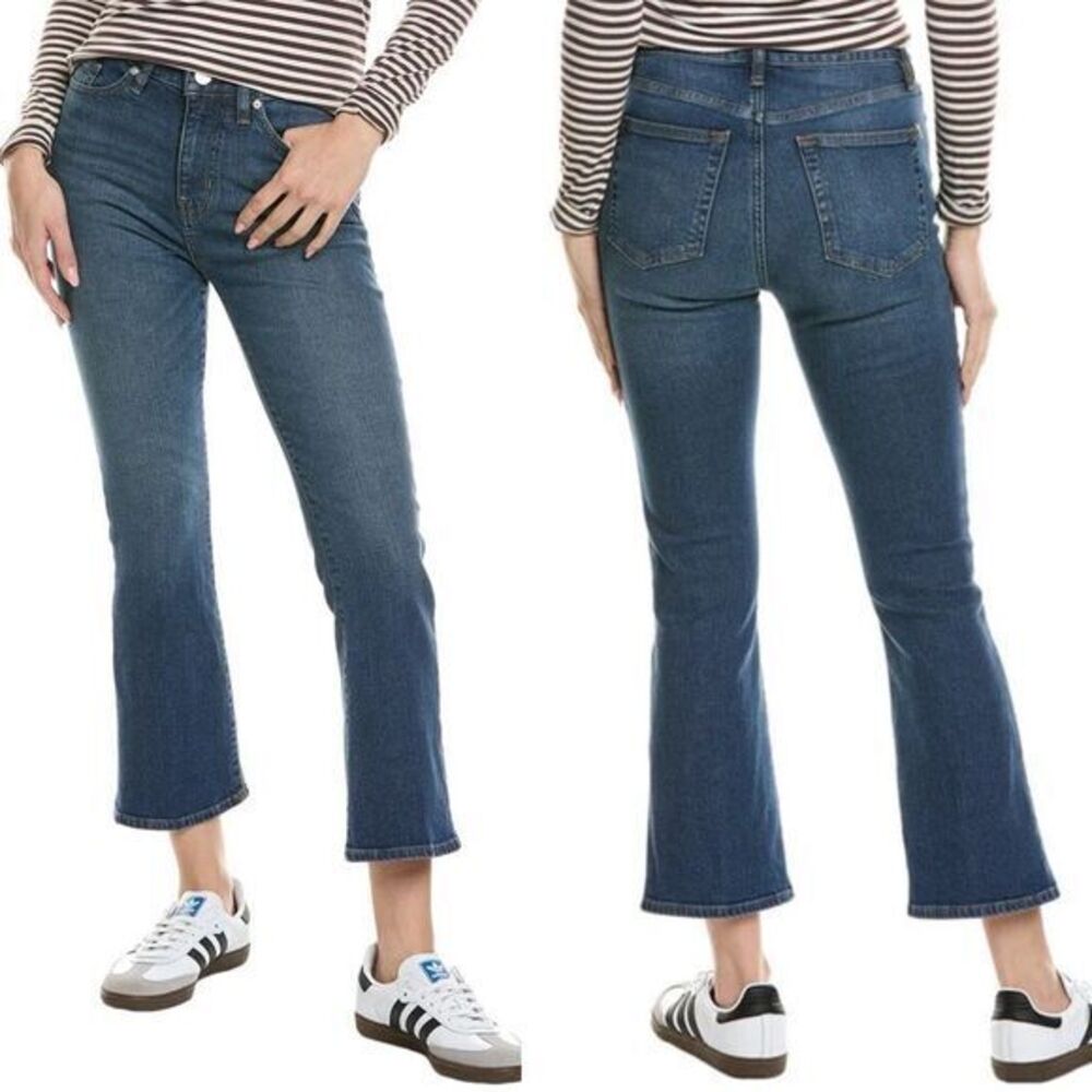 FRAME Le Crop Mini Bootcut in Kinmount Wash Size 27